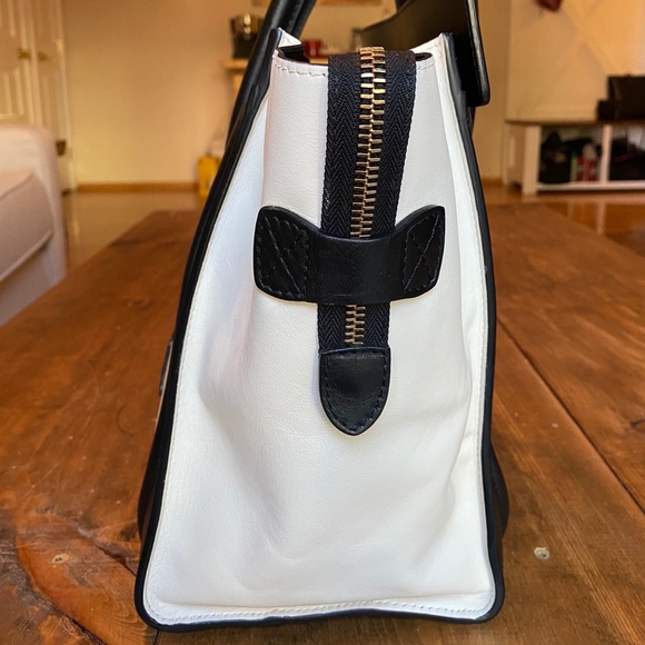 Celine Tricolor Mini Leather Luggage Tote - Picture 4 of 13